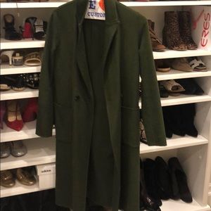 Green Zara Coat